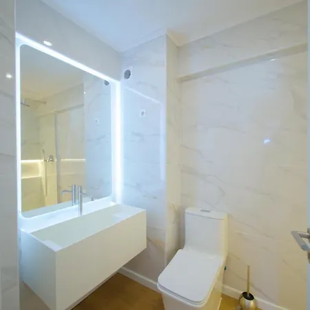 Front Costa Caparica Lisbon Appartamento