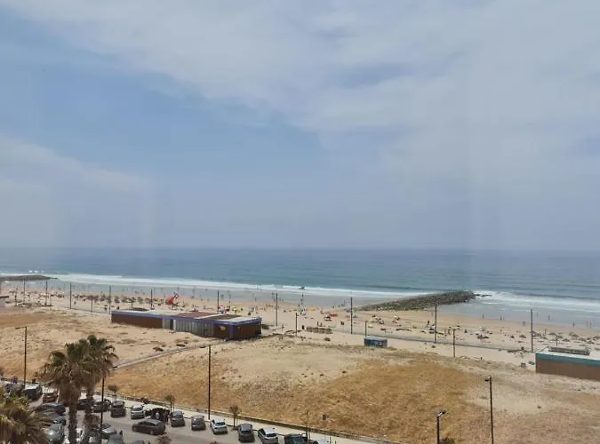 Front Costa Caparica Lisbon Appartamento *