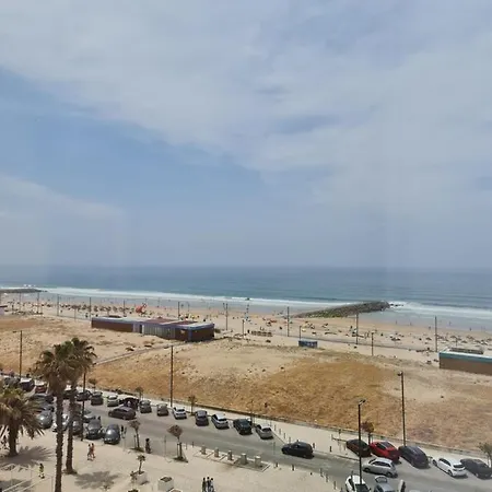 Front Costa Caparica Lisbon דירה *