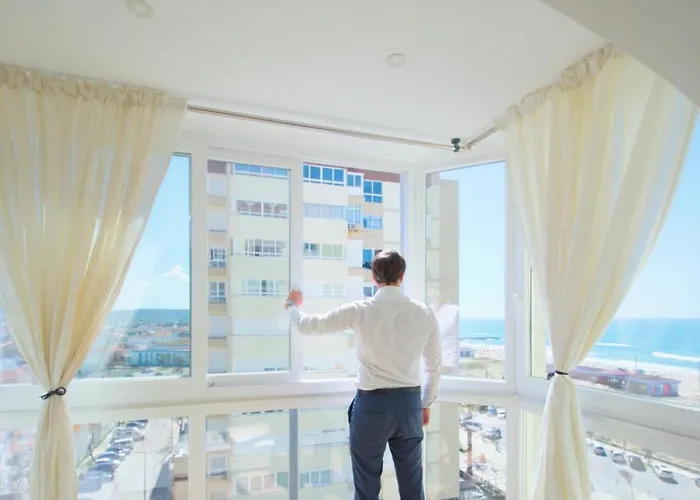 Front Costa Caparica Lisbon Кошта-да-Капарика